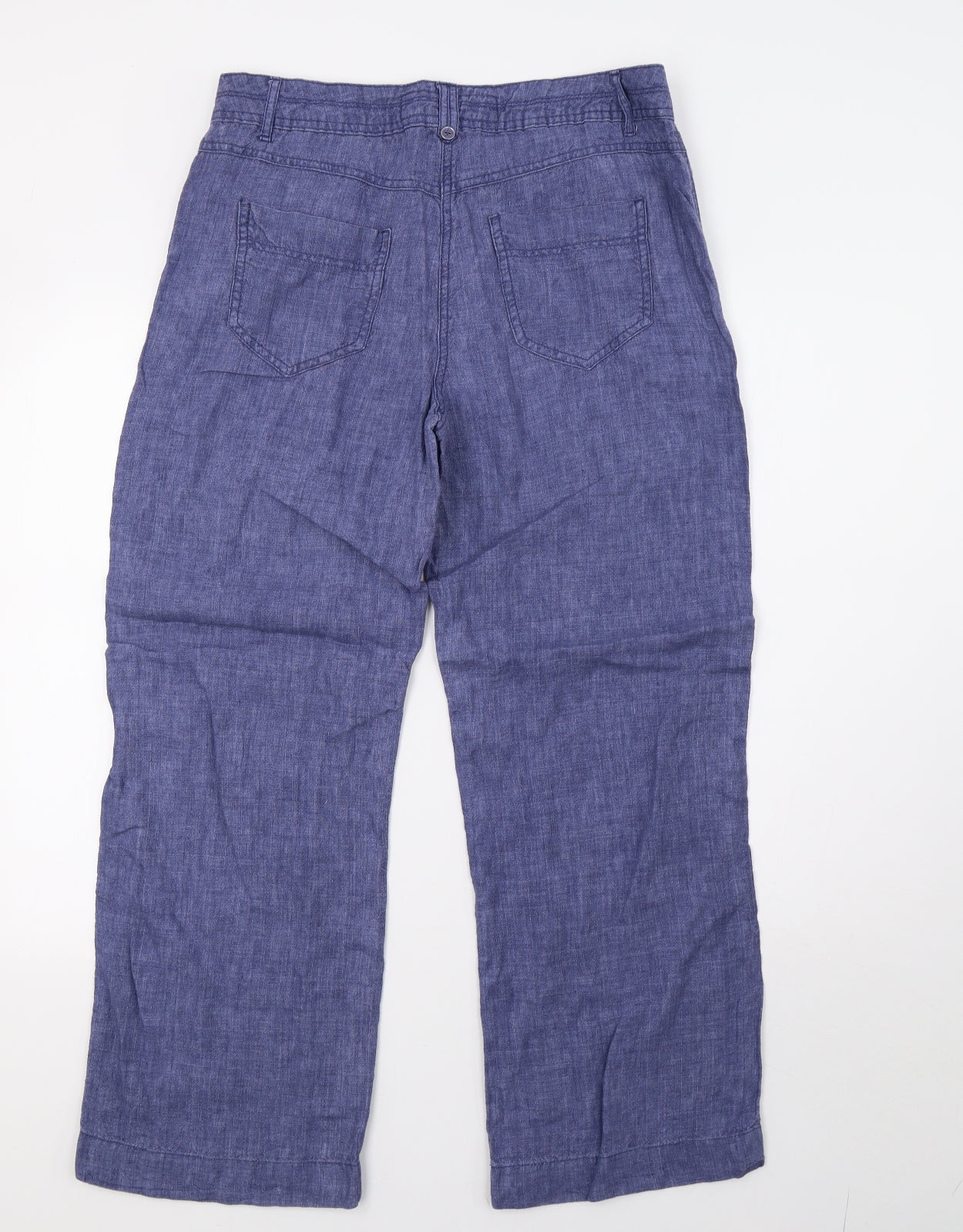 George Womens Blue   Trousers  Size 12 L29 in