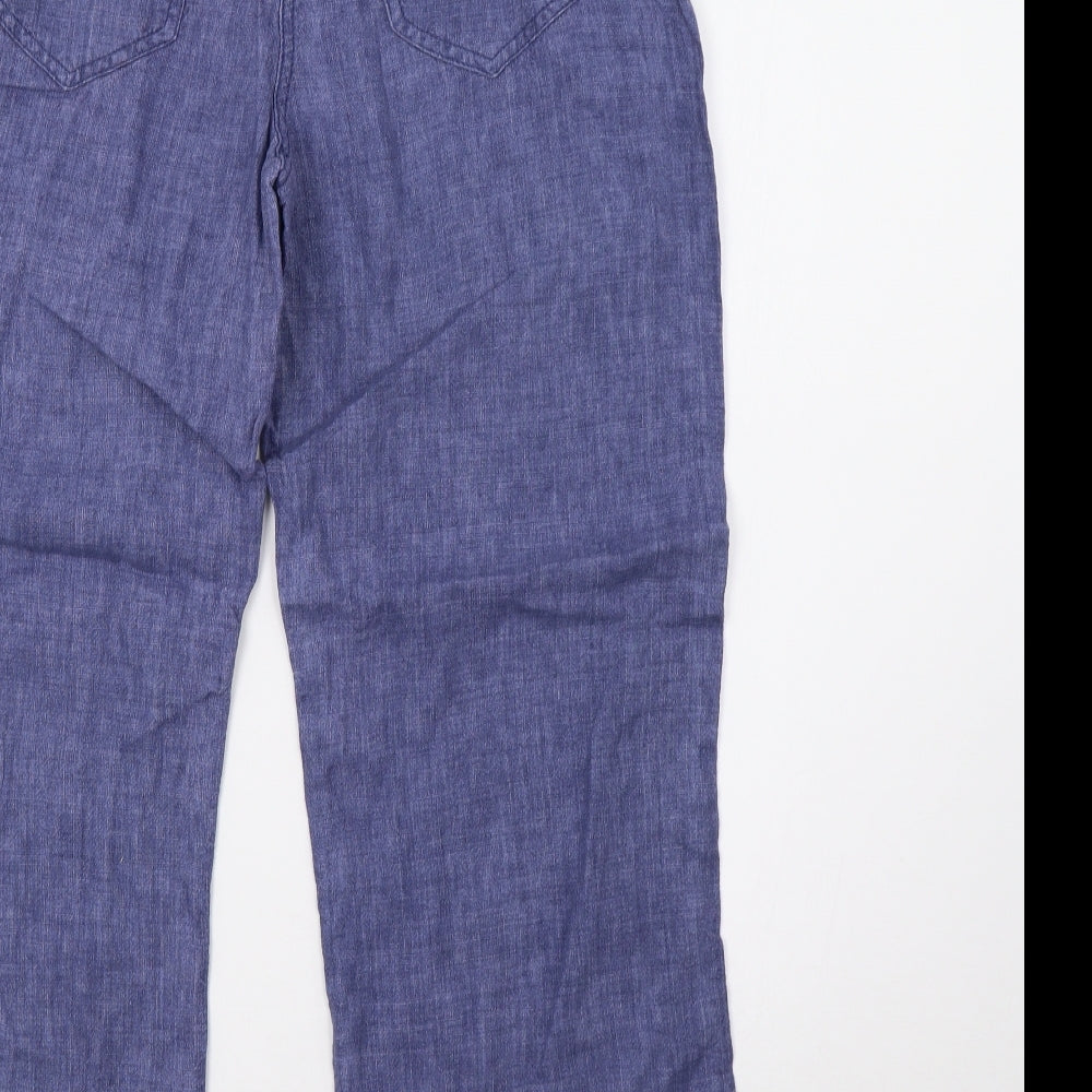 George Womens Blue   Trousers  Size 12 L29 in