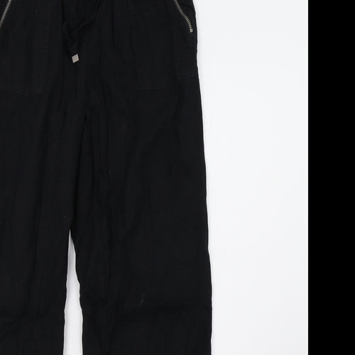 George Womens Black   Trousers  Size 10 L29 in