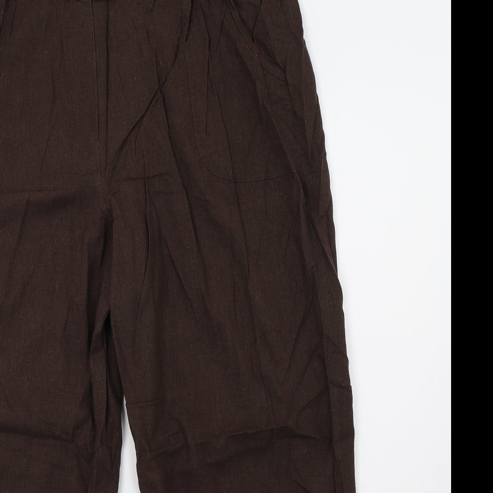 BM Womens Brown   Trousers  Size 20 L28 in
