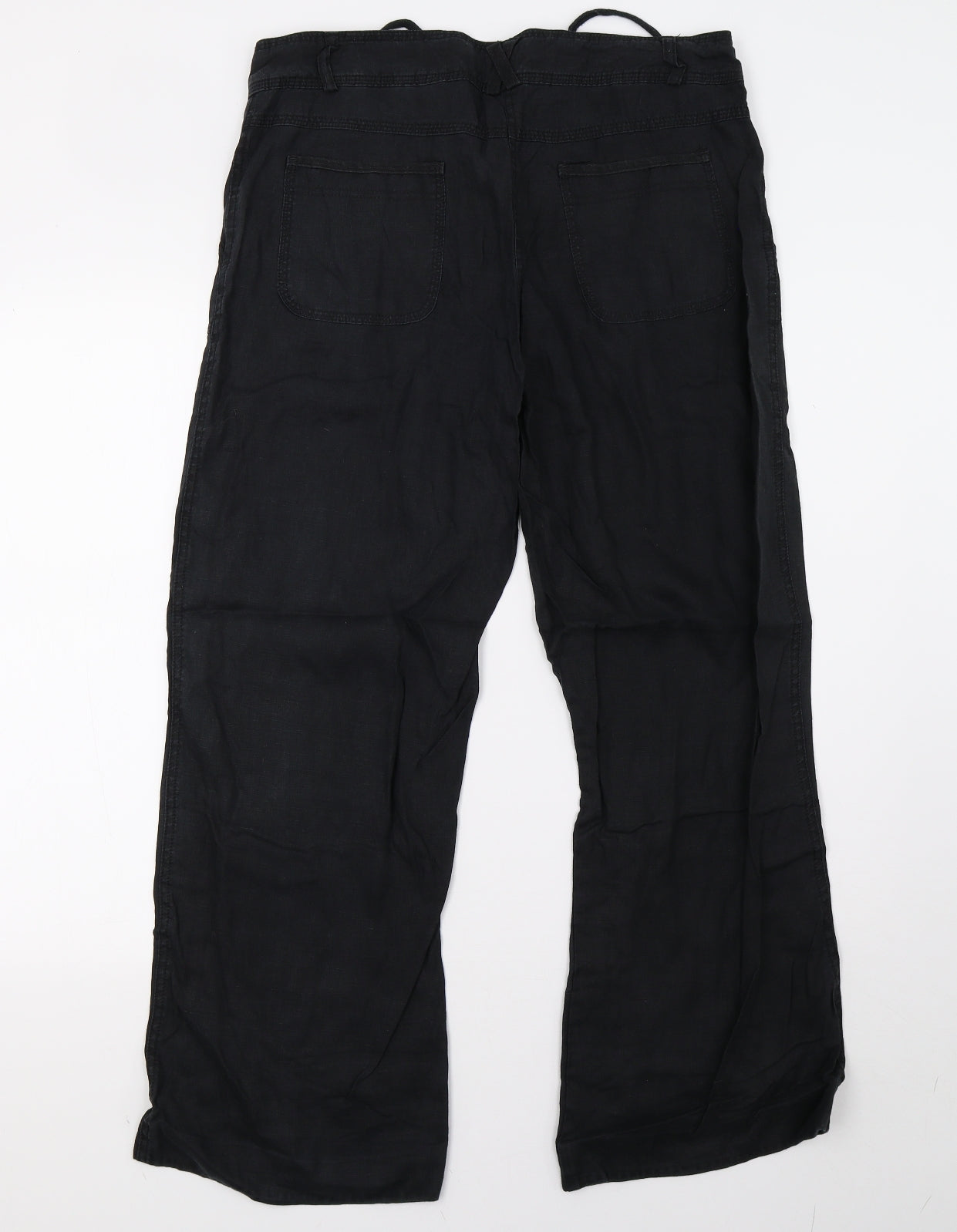 Primark Womens Black   Trousers  Size 12 L29 in