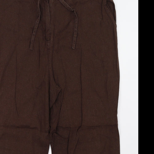 style collection Womens Brown   Trousers  Size 16 L26 in