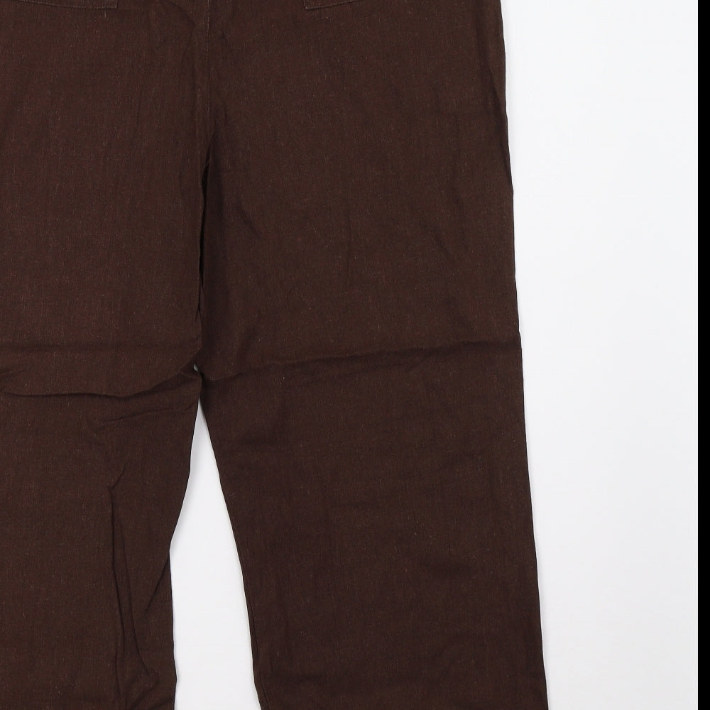 style collection Womens Brown   Trousers  Size 16 L26 in