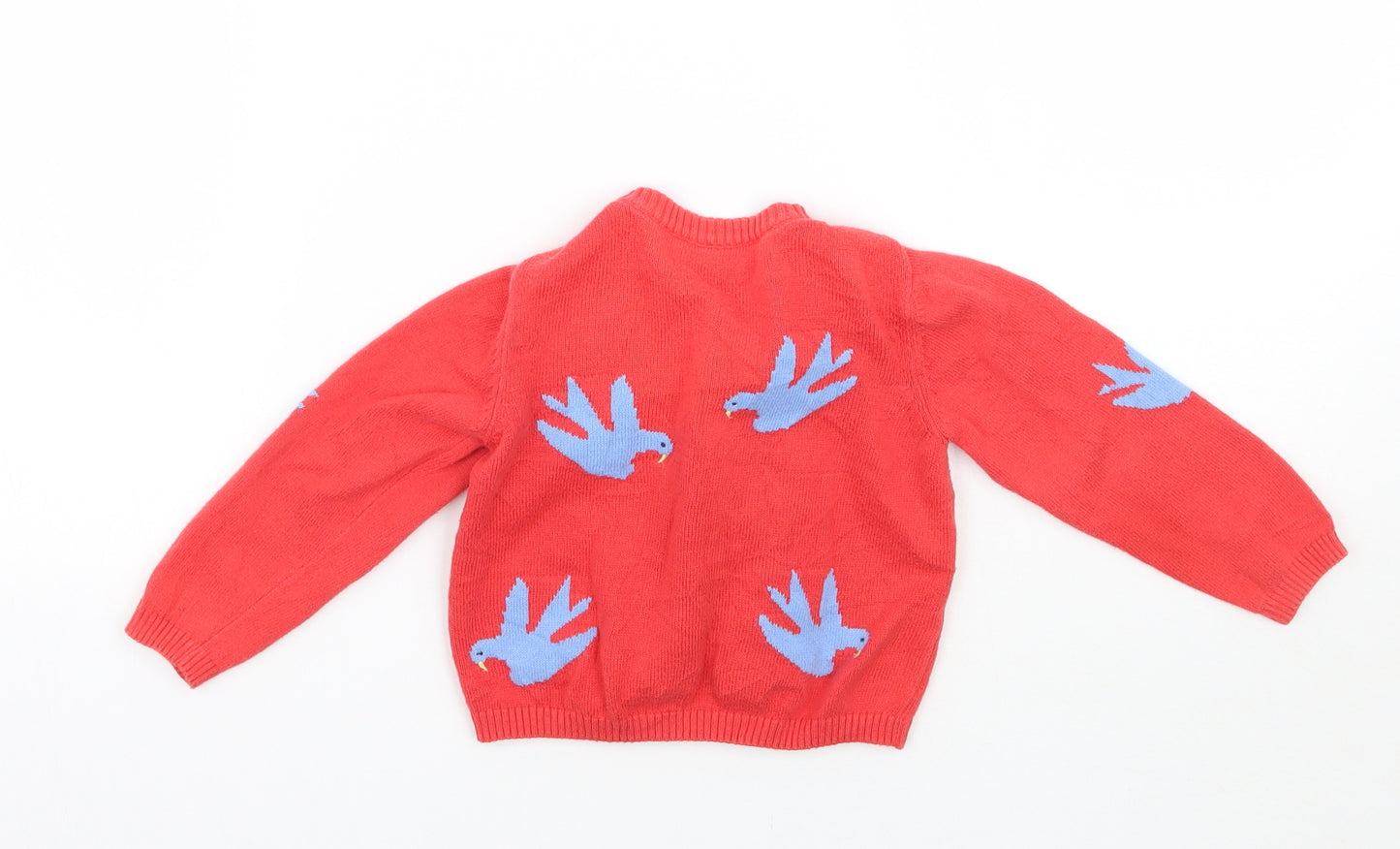 Marks and Spencer  Red   Cardigan Jumper Size 12-18 Months