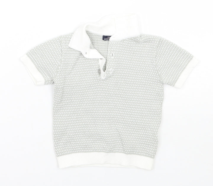 NEXT Boys Grey Basic Polo Size 6-9 Months