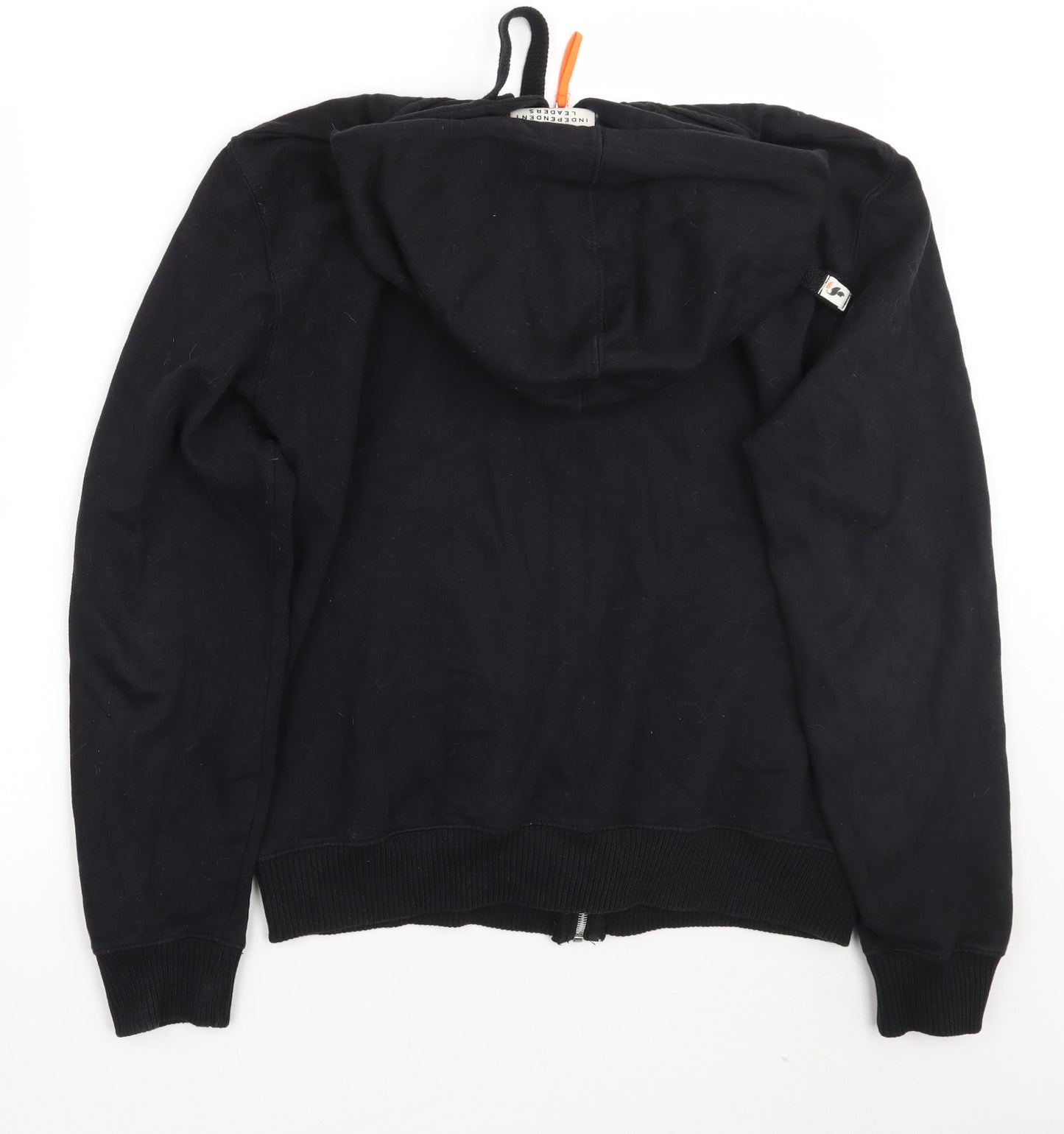Independent Leaders Mens Black  Rayon Jacket Coat Size M