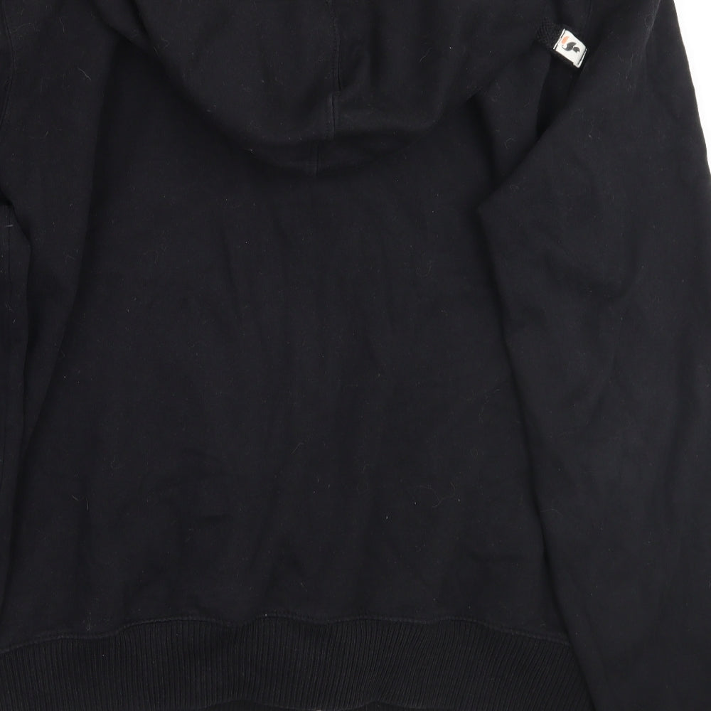 Independent Leaders Mens Black  Rayon Jacket Coat Size M