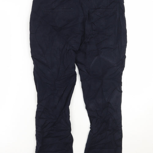 NEXT Womens Blue   Trousers  Size 10 L23 in