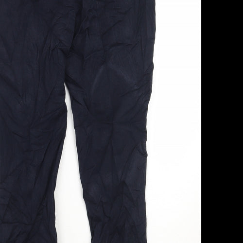 NEXT Womens Blue   Trousers  Size 10 L23 in