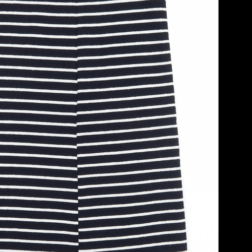 Young Dimension Girls Blue Striped  A-Line  Size 12 Years