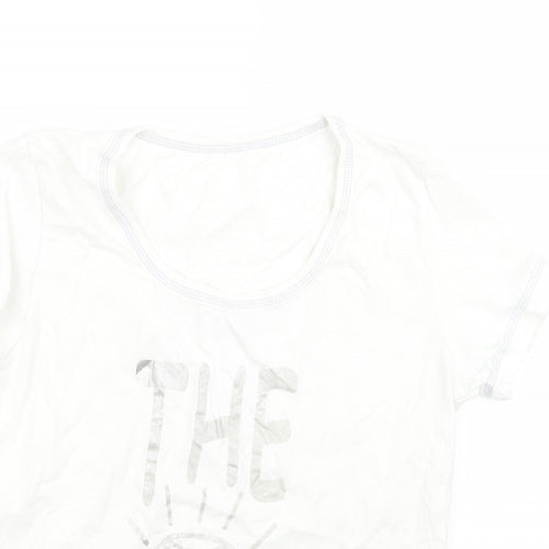 Love to laze Womens White   Basic T-Shirt Size 14  - Bride to be