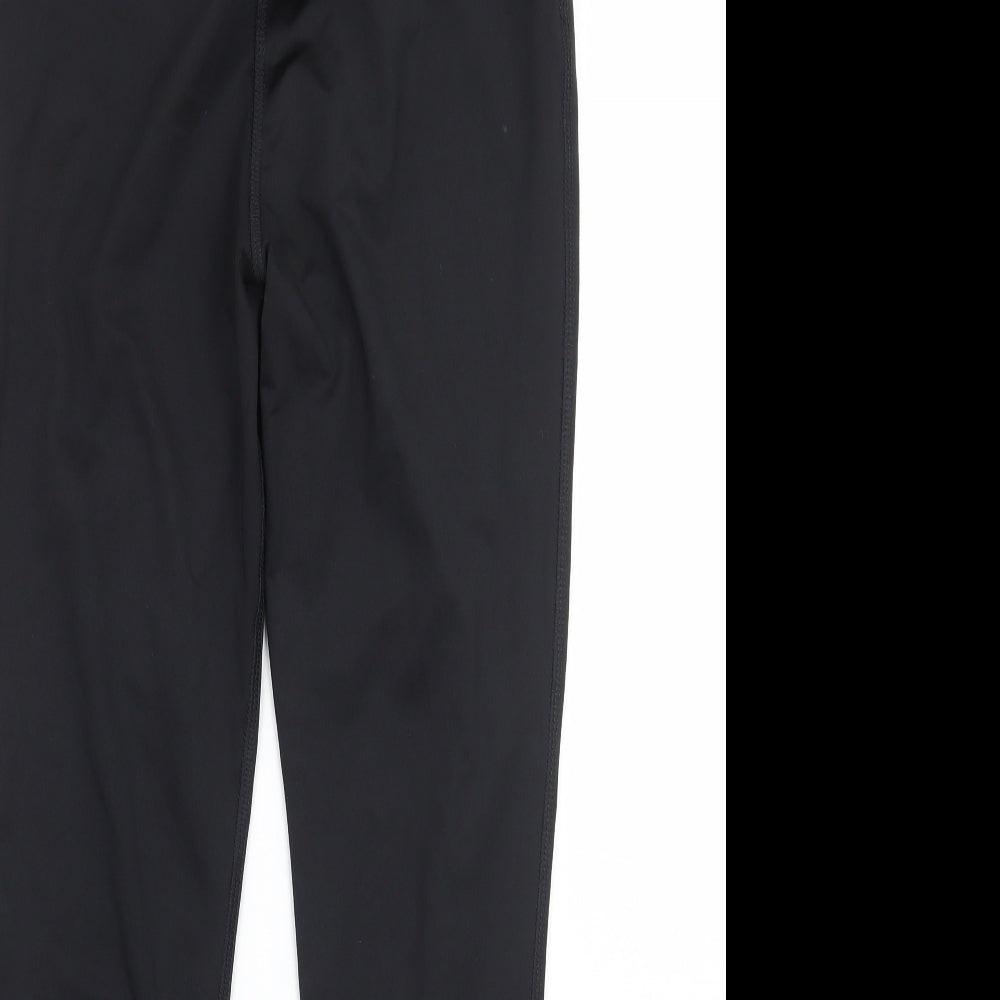 TU Womens Black   Capri Leggings Size 10 L26 in