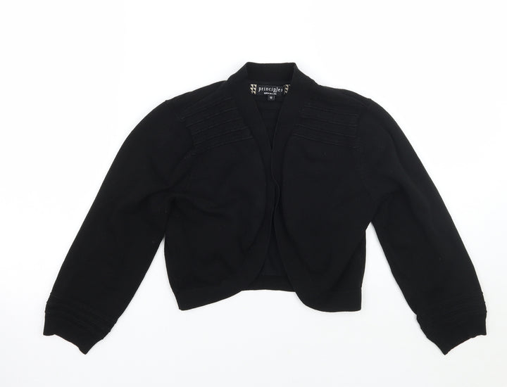 Principles Womens Black Cardigan Jumper Size 12