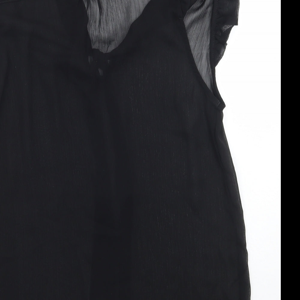 Primark Womens Black   Basic Blouse Size 10