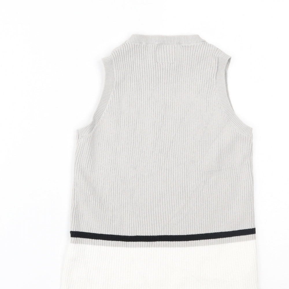 hadas Womens Grey   Basic Tank Size 8