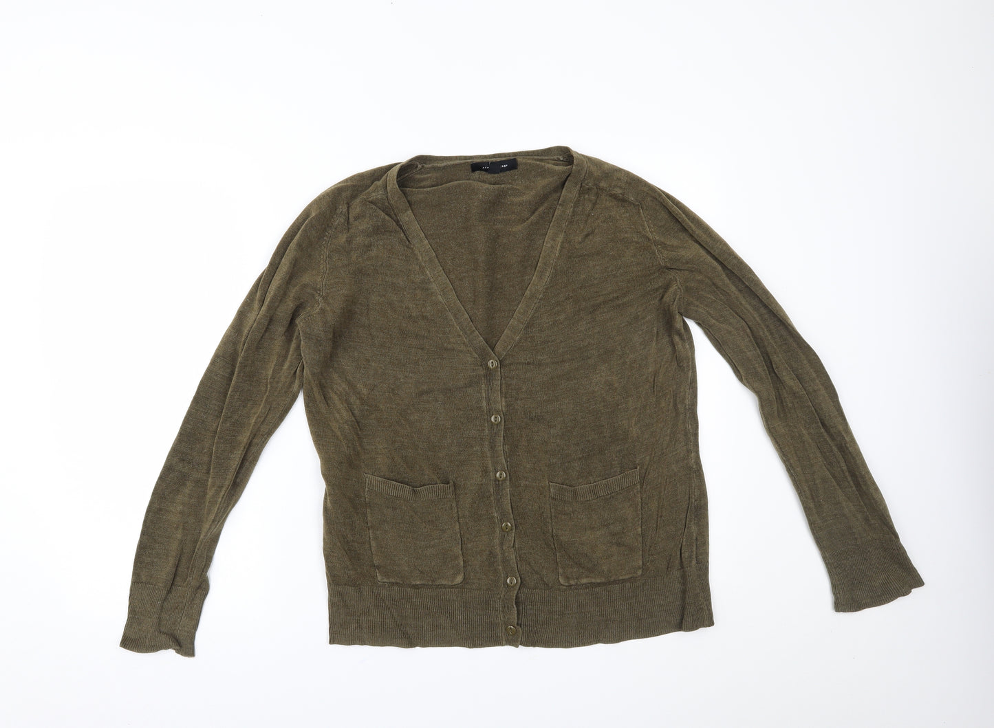 Primark Womens Green   Cardigan Jumper Size 18