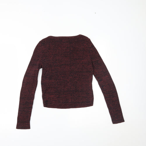 New Look Womens Red   Pullover Jumper Size 10