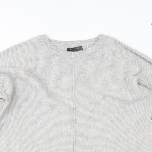 Primark Womens Grey   Pullover Jumper Size L