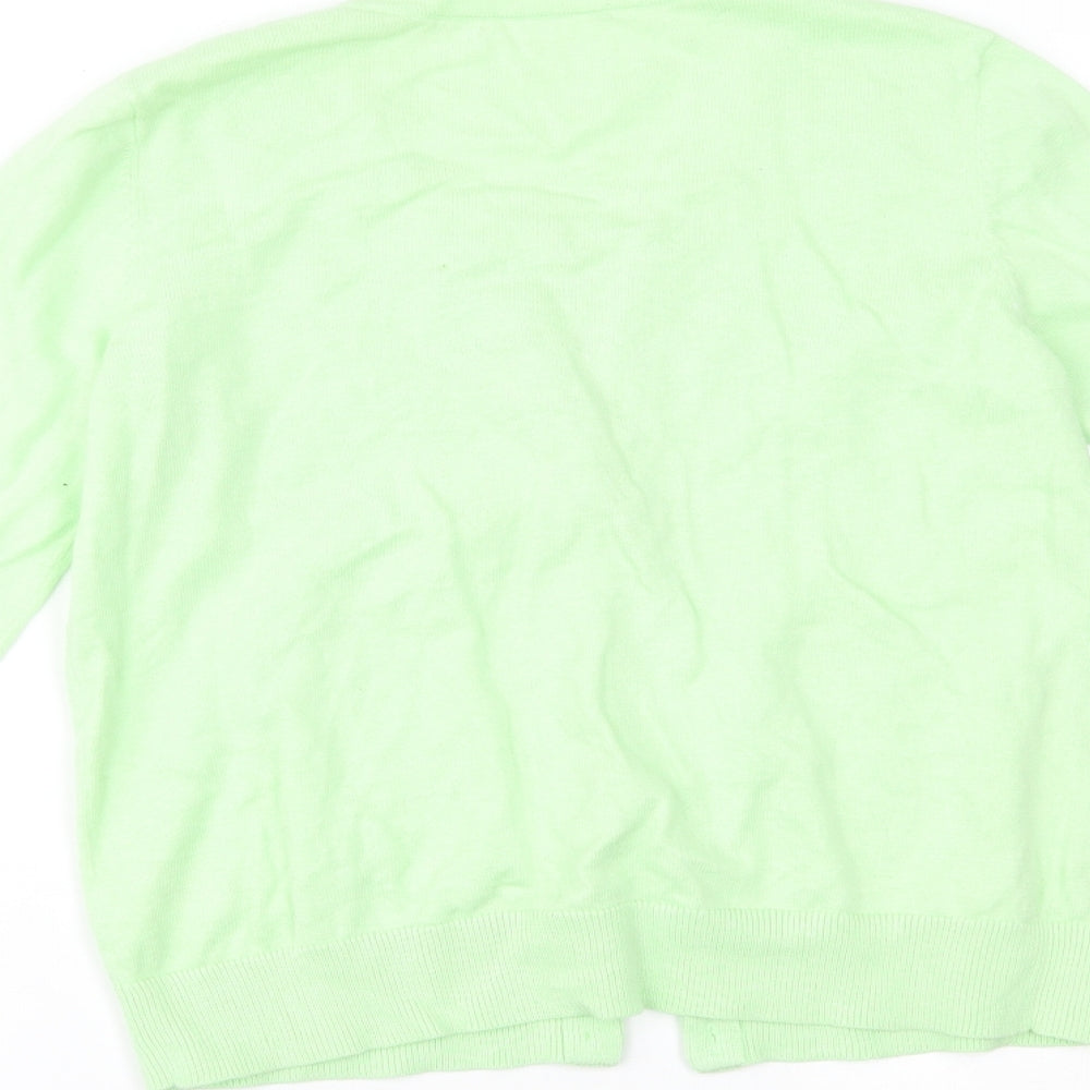 TU Womens Green   Cardigan Jumper Size 12