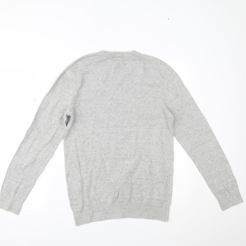 H&M Mens Grey   Pullover Jumper Size S