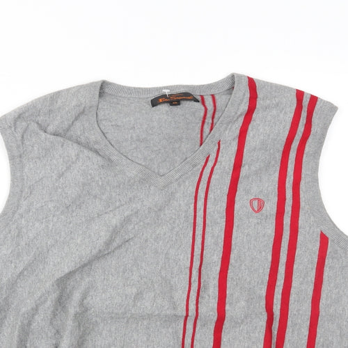 Ben Sherman Mens Grey   Vest Jumper Size XL