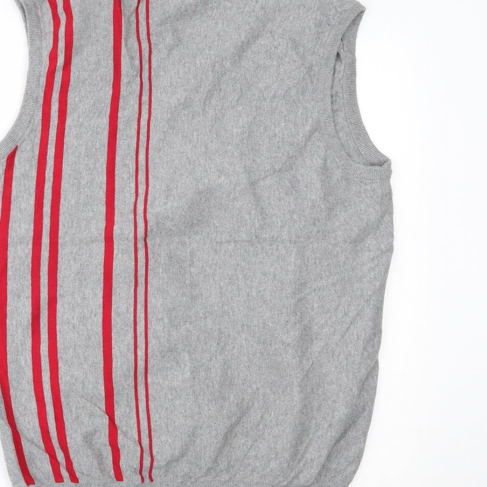 Ben Sherman Mens Grey   Vest Jumper Size XL