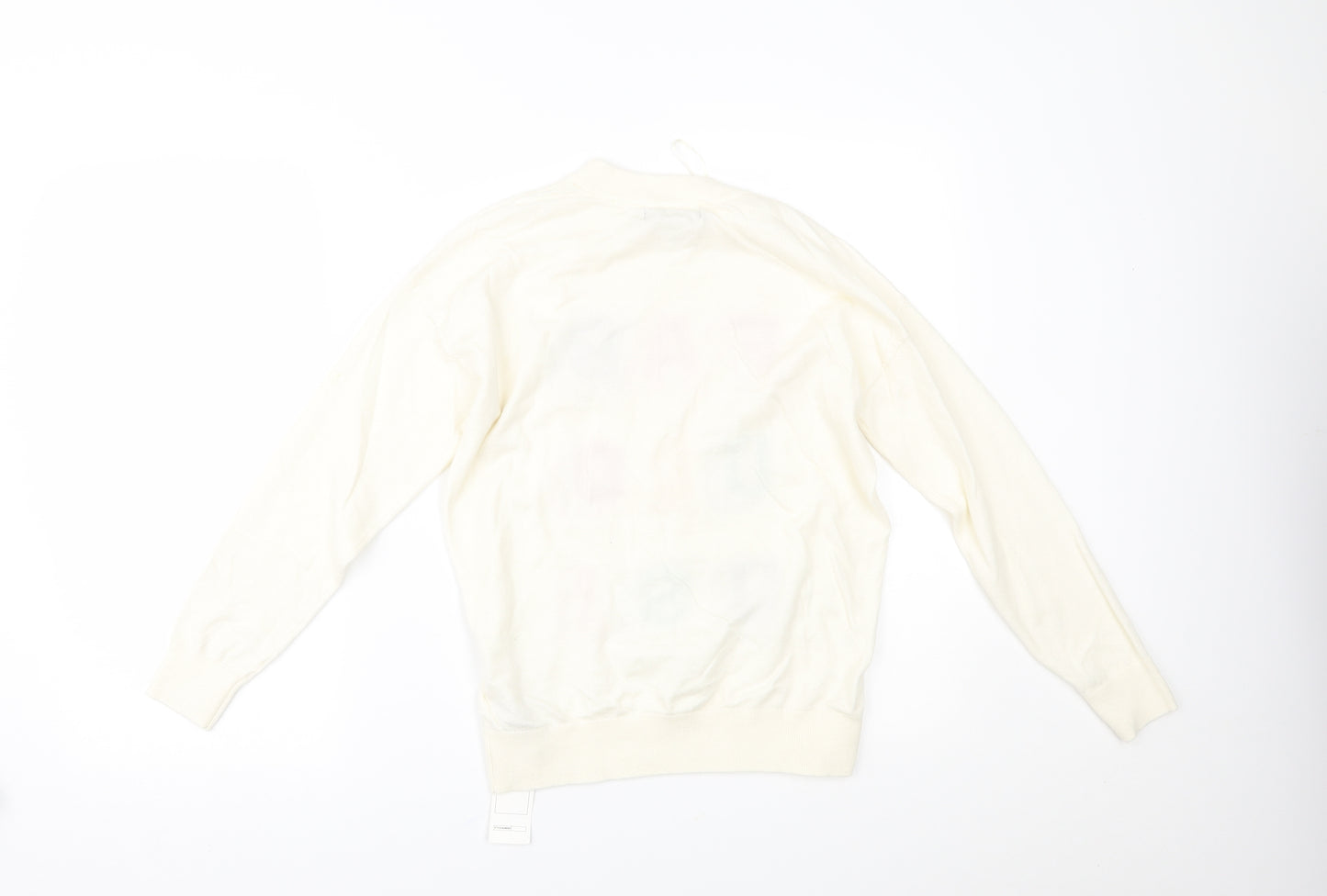 Marks and Spencer Womens Ivory   Pullover Jumper Size S