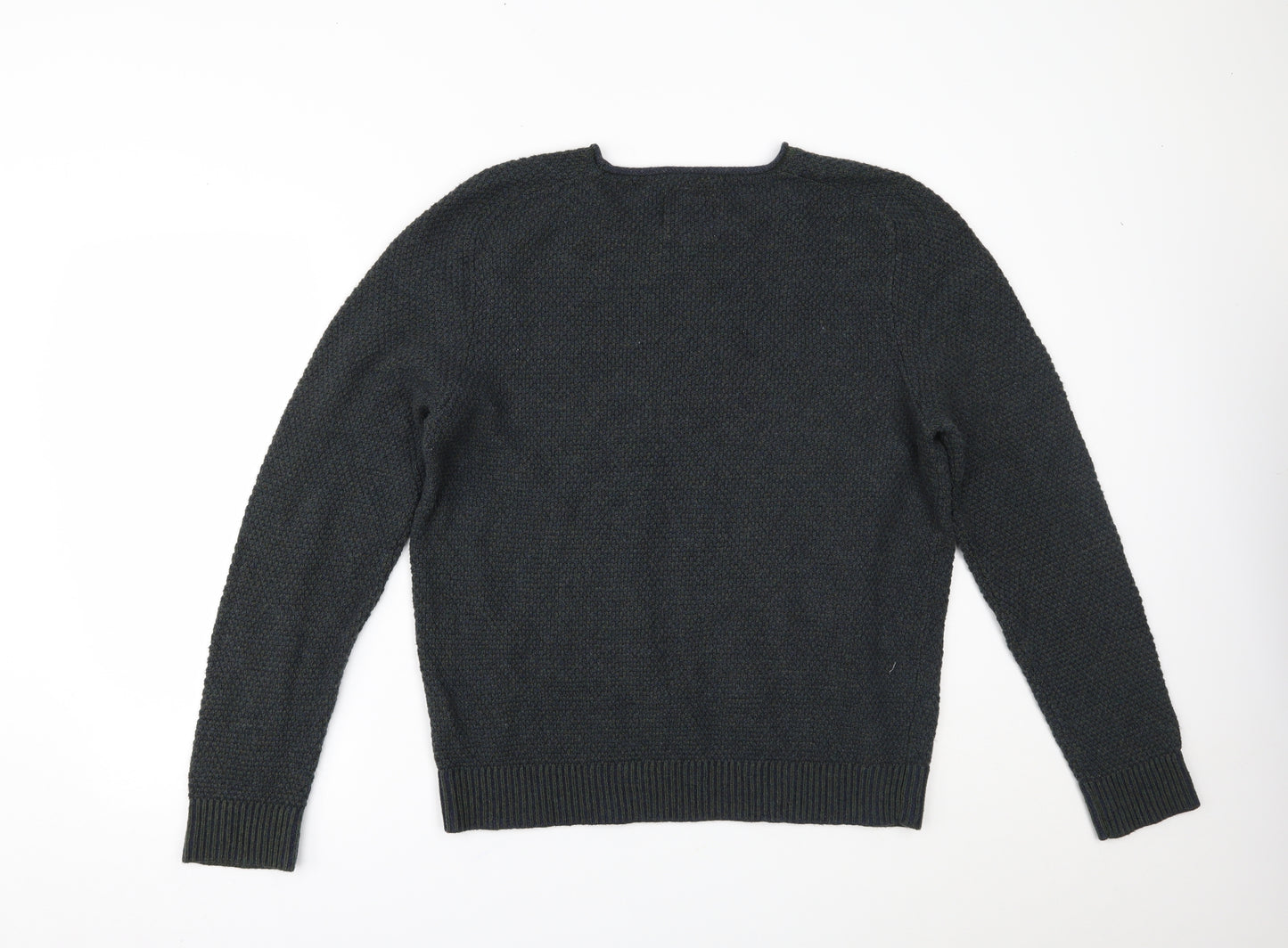 Fat Face Mens Blue   Pullover Jumper Size L