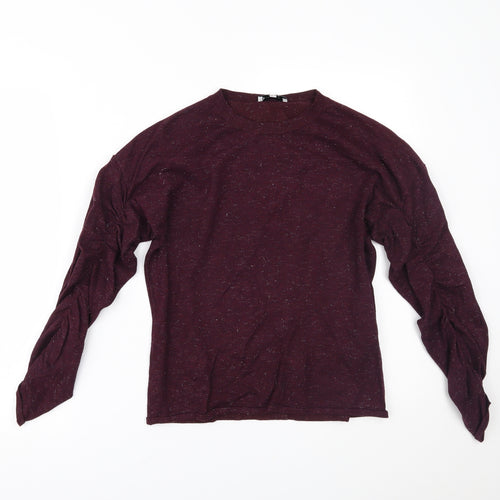 Warehouse Womens Purple   Basic Blouse Size 12