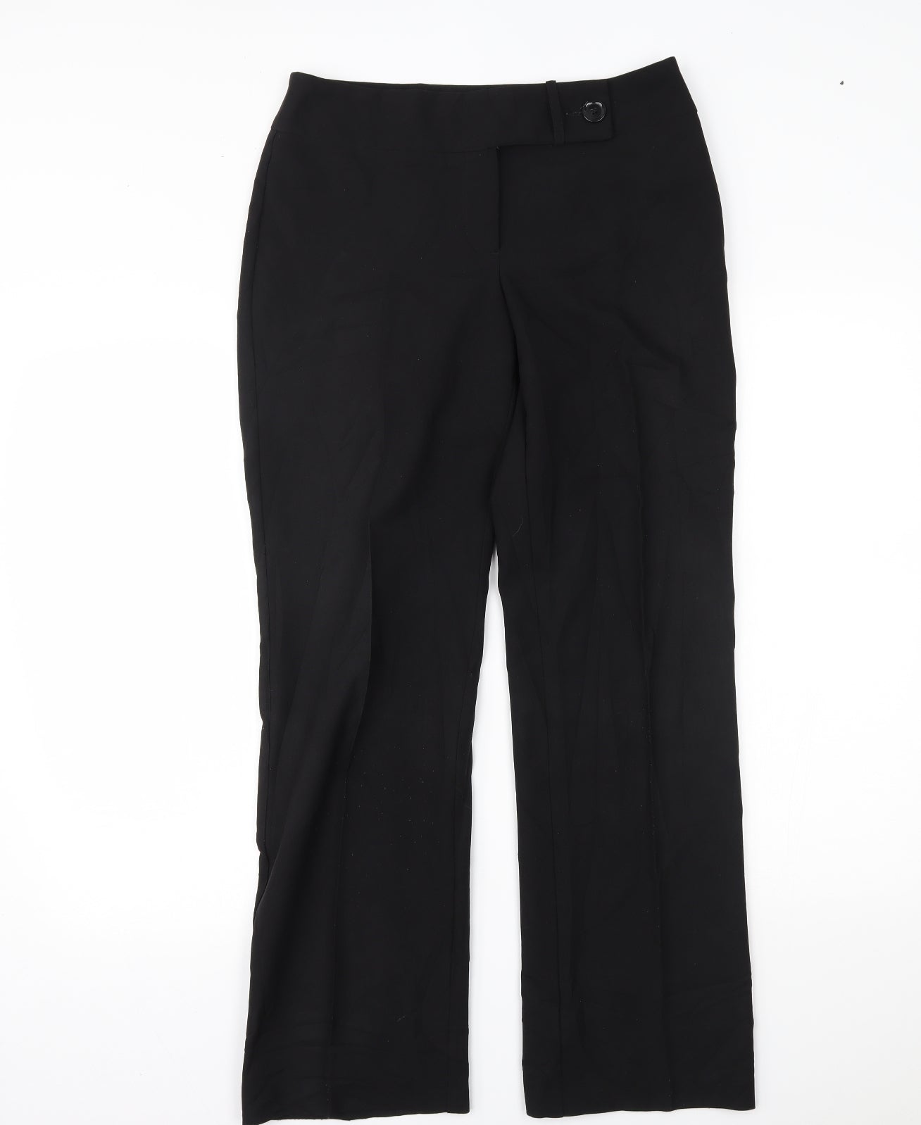 George Womens Black   Trousers  Size 10 L27 in
