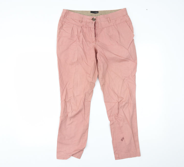 NEXT Womens Pink Cropped Jeans Size 10 L25 in