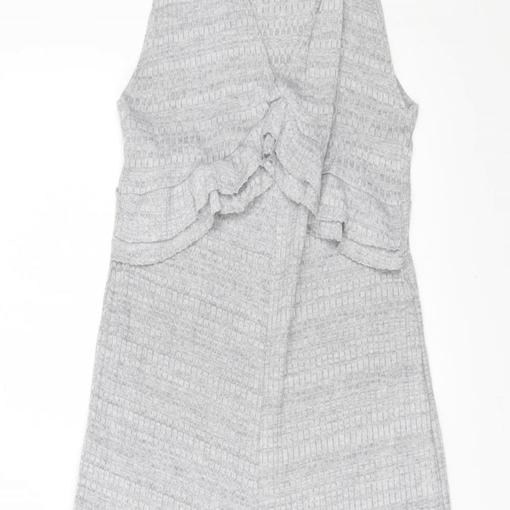 Zara Womens Grey   Jumpsuit One-Piece Size S L23 in