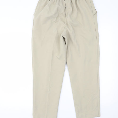 Marks and Spencer Womens Beige   Trousers  Size 16 L24 in