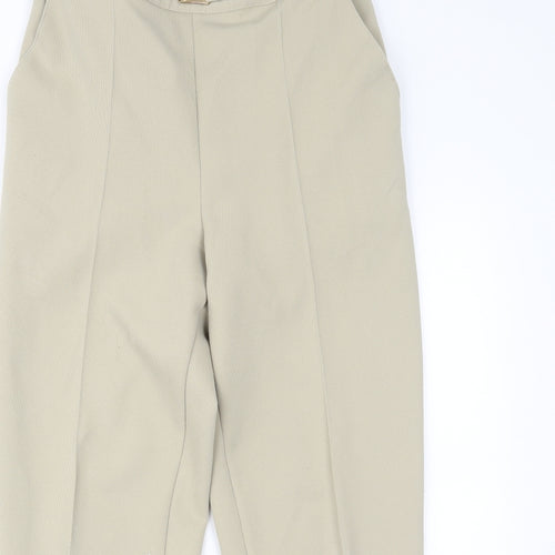 Marks and Spencer Womens Beige   Trousers  Size 16 L24 in