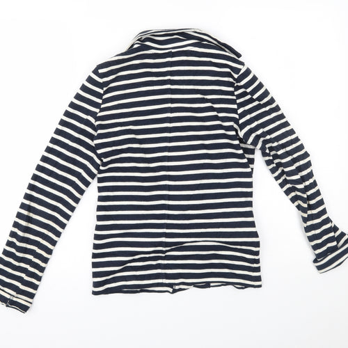 NEXT Womens Blue Striped  Jacket Blazer Size 6
