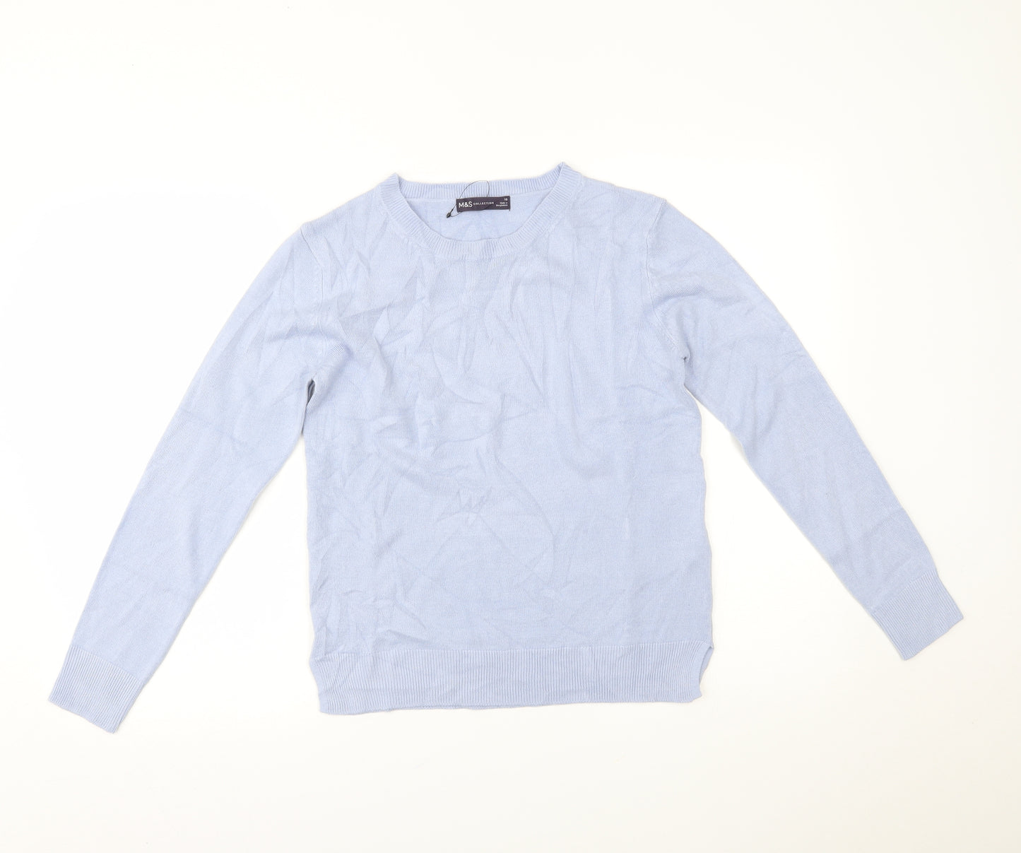 Marks and Spencer Womens Blue   Basic Blouse Size 10