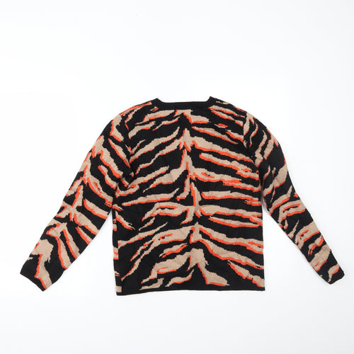 Very  Womens Multicoloured Animal Print  Pullover Jumper Size 12
