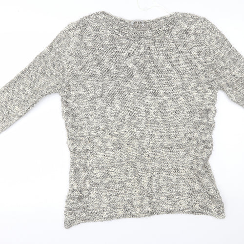 M&S Womens Grey   Pullover Jumper Size L