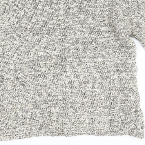M&S Womens Grey   Pullover Jumper Size L