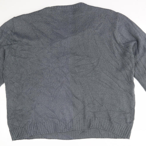 armando Mens Blue   Pullover Jumper Size 2XL
