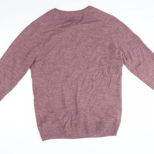 River Island Mens Red   Pullover Jumper Size S