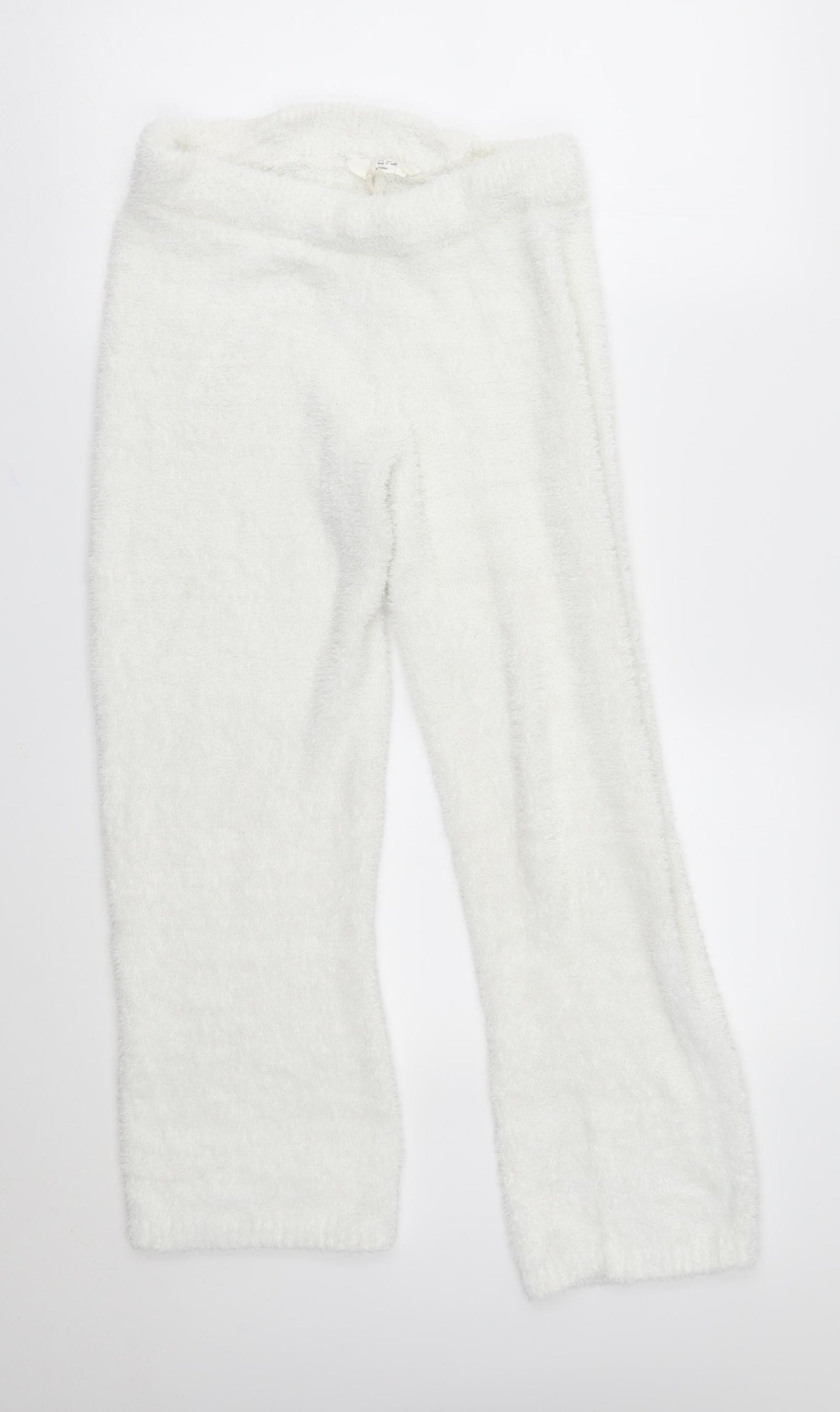 Primark Womens White    Lounge Pants Size 10