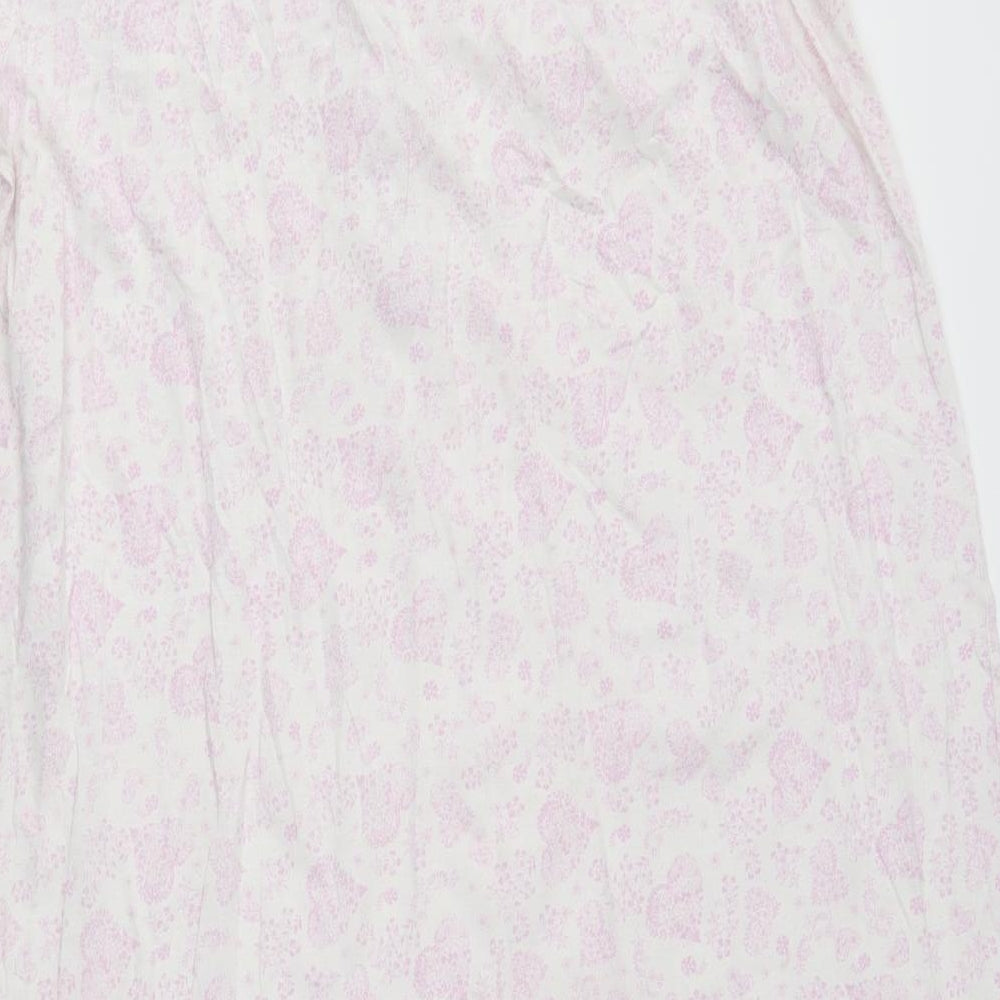 bonmarche Womens White Floral   Nightshirt Size 16