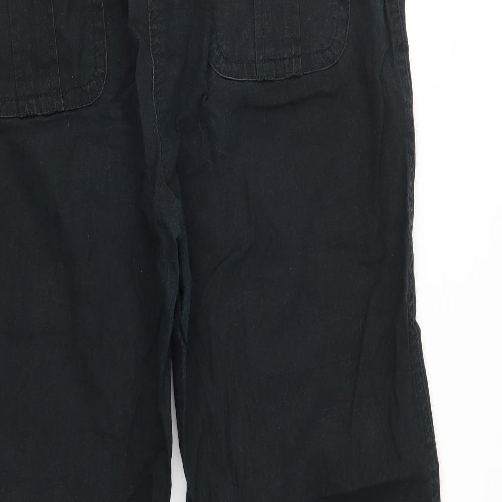 TU Womens Black   Trousers  Size 12 L28 in