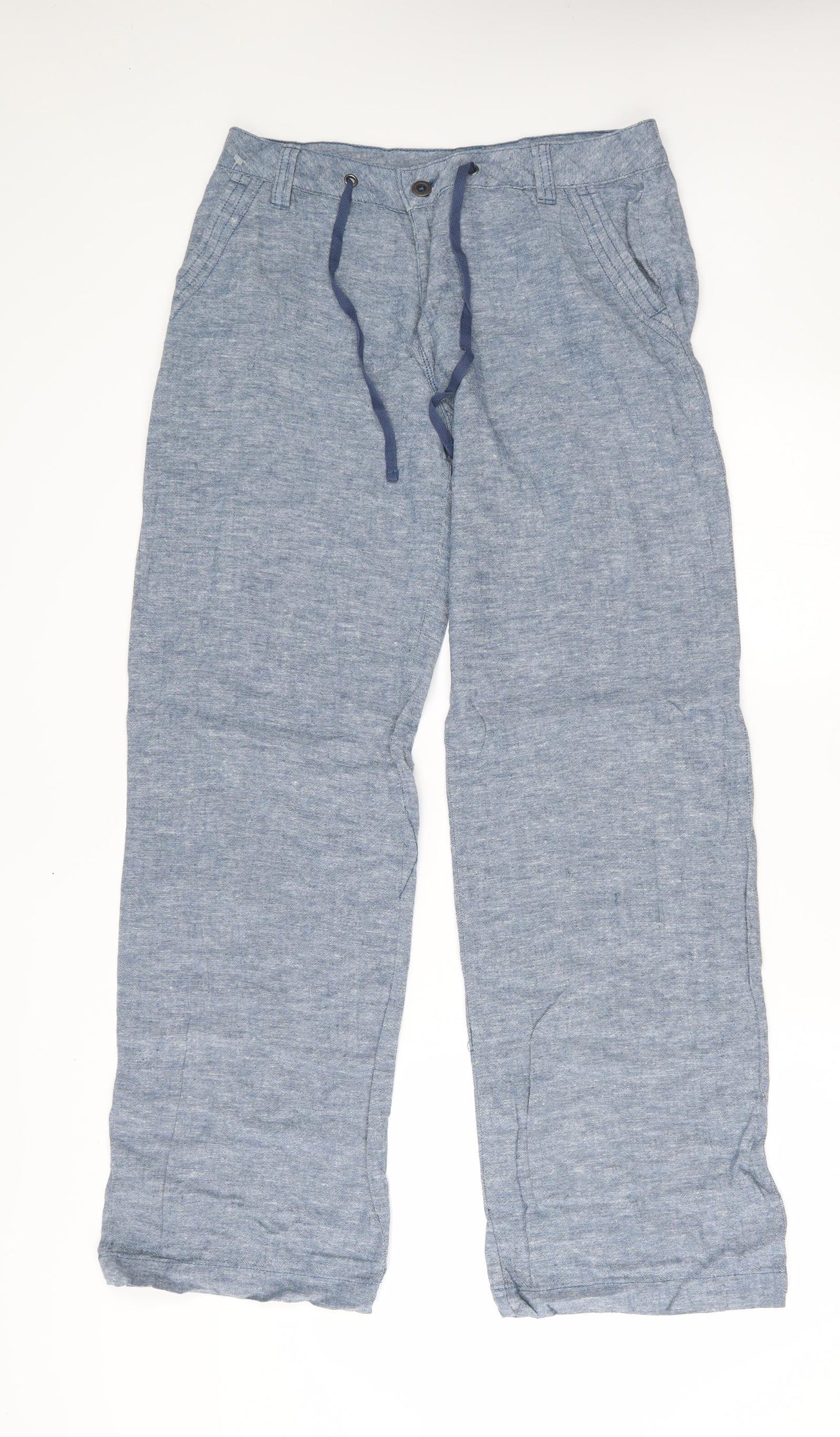 TU Womens Blue   Trousers  Size 12 L30 in