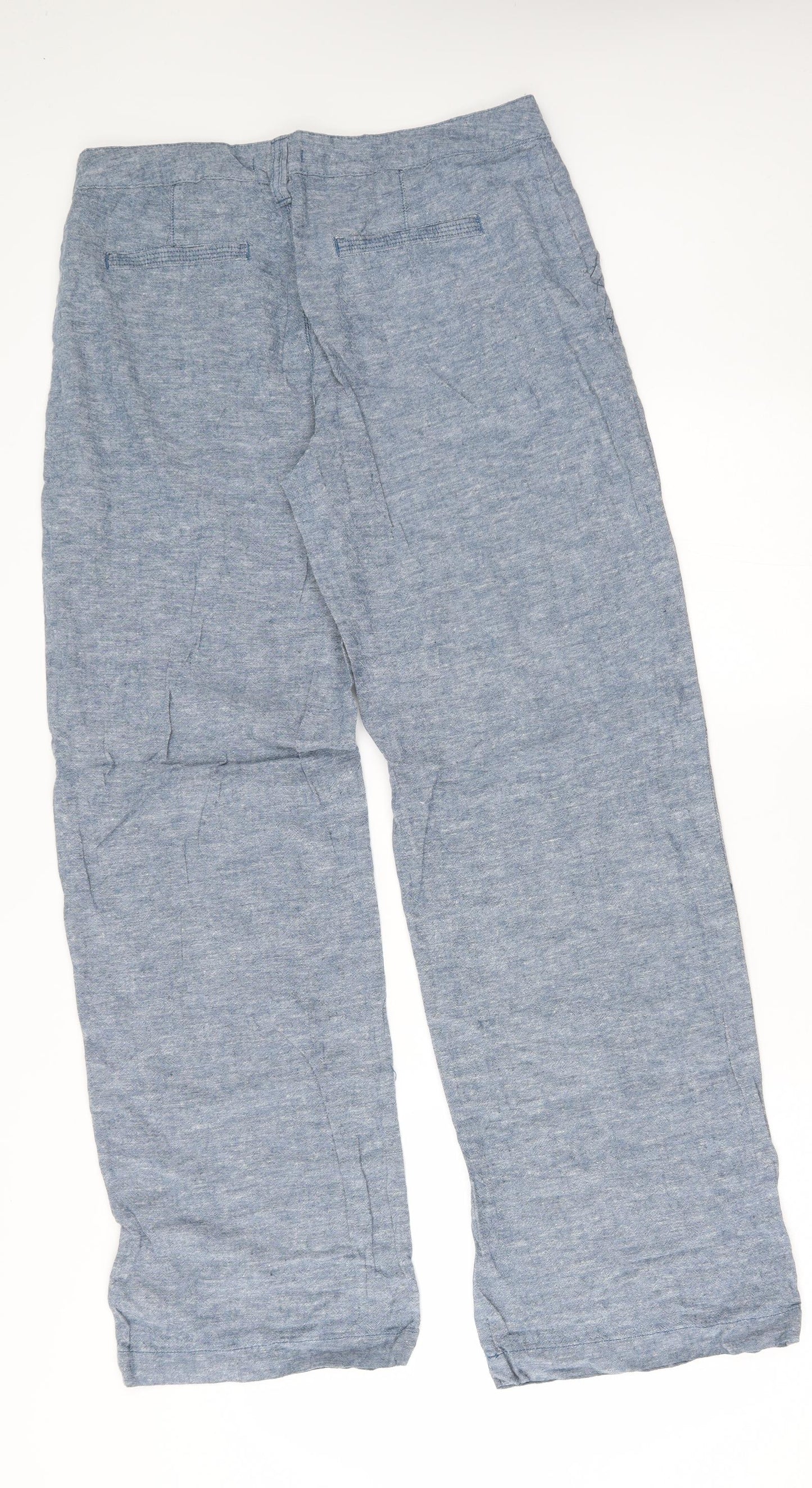 TU Womens Blue   Trousers  Size 12 L30 in