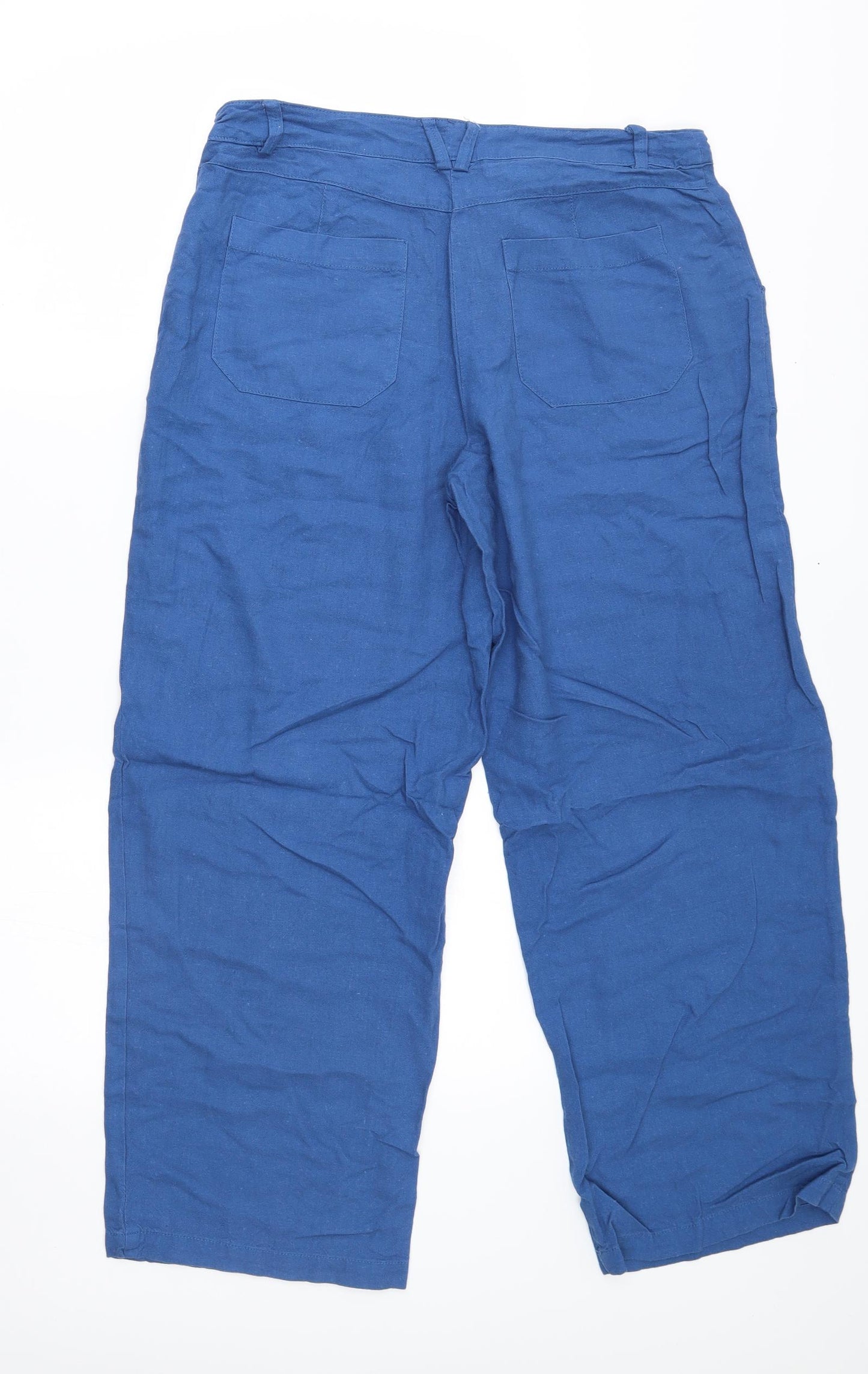 So Fabulous Womens Blue   Trousers  Size 14 L26 in