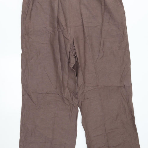 Joanna Hope Womens Brown   Trousers  Size 16 L24 in