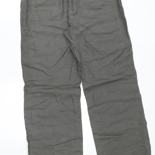 NEXT Womens Green   Trousers  Size 12 L29 in
