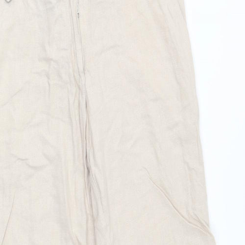 Atmosphere Womens Beige   Trousers  Size 8 L27 in